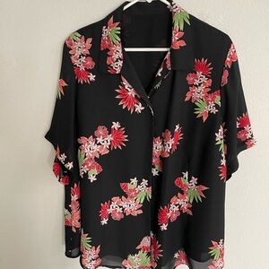 Beautiful skirt and shirt set.